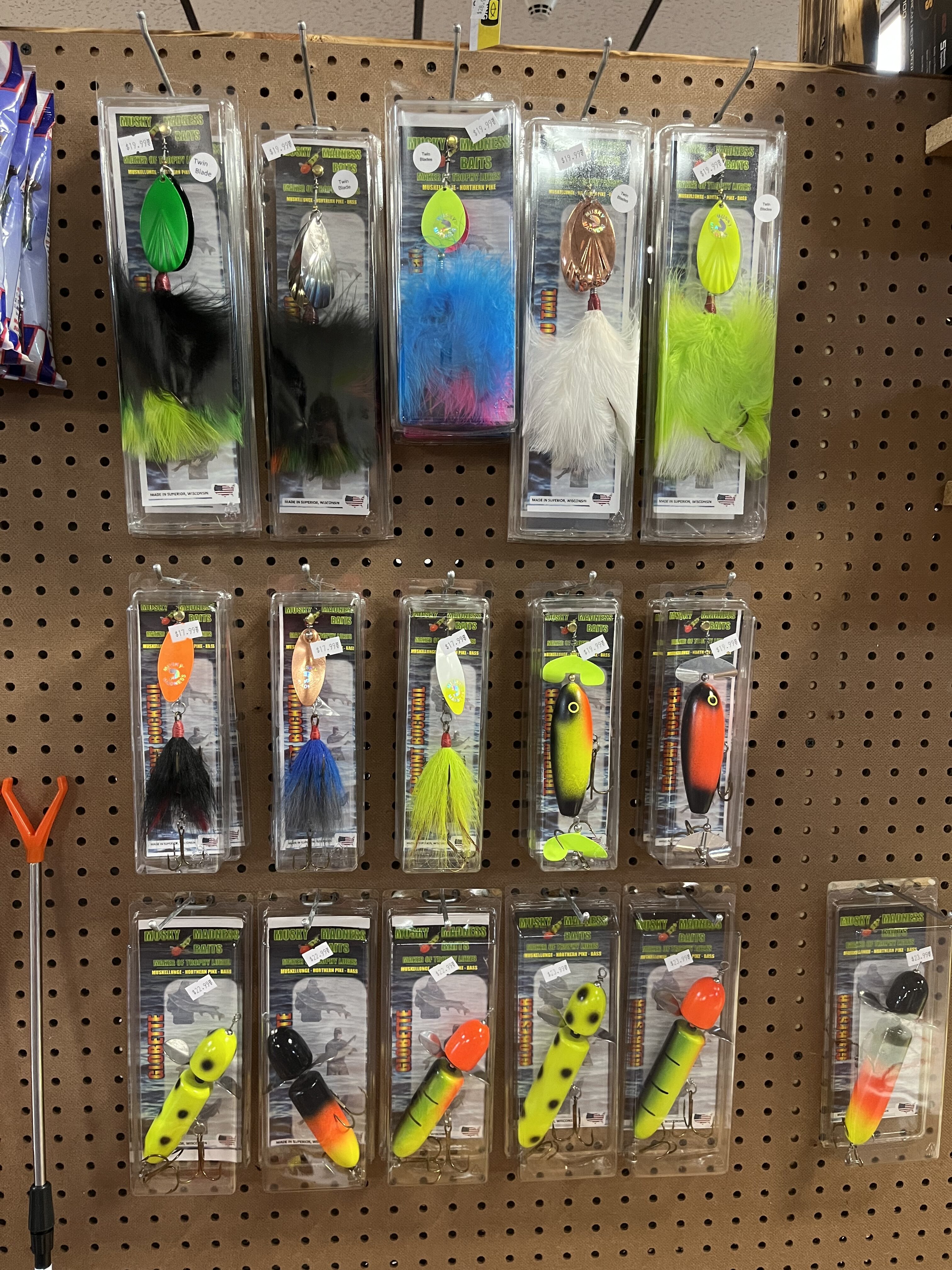 Musky Madness Lures
