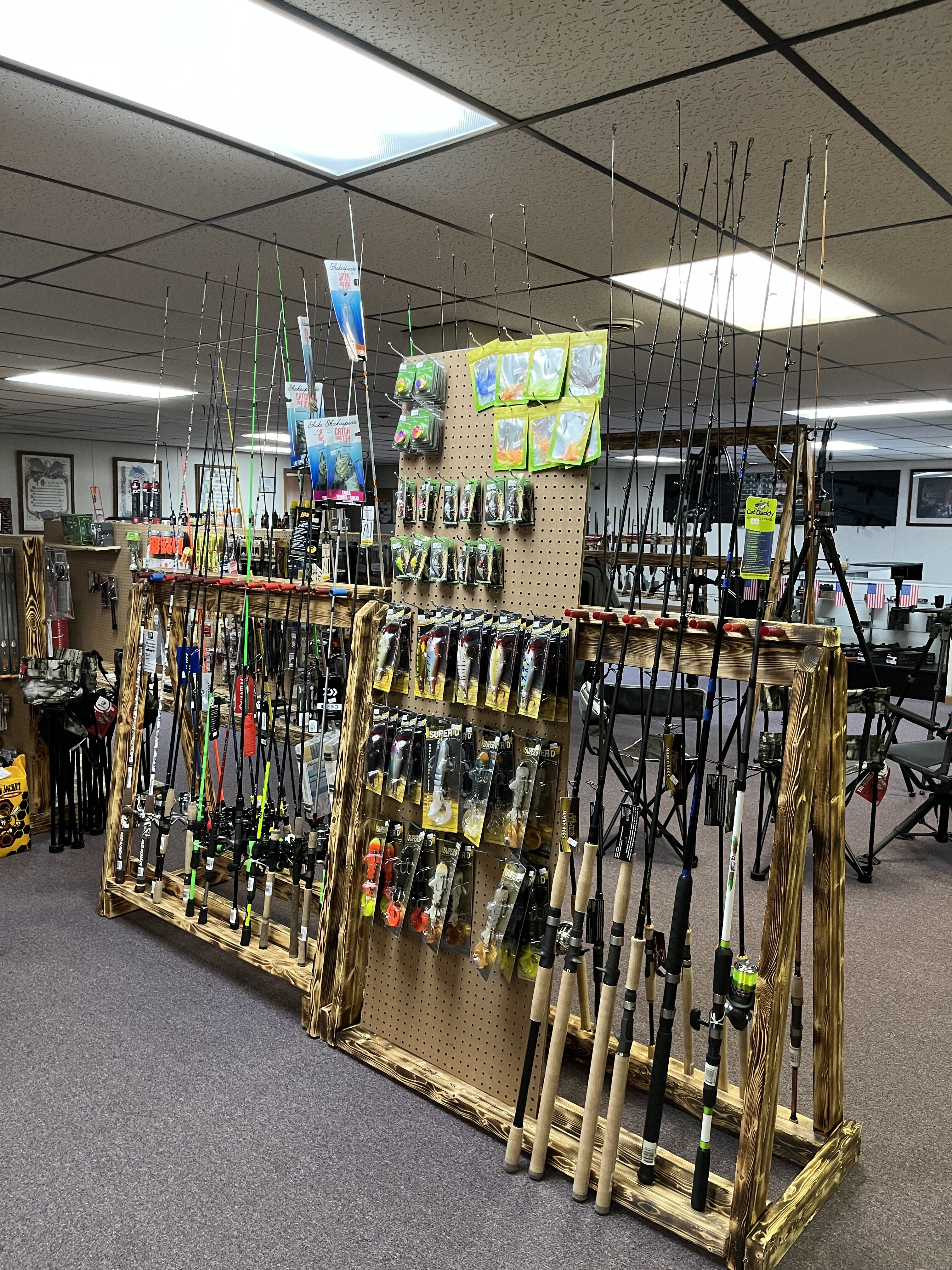 Fishing Poles & Musky Lures